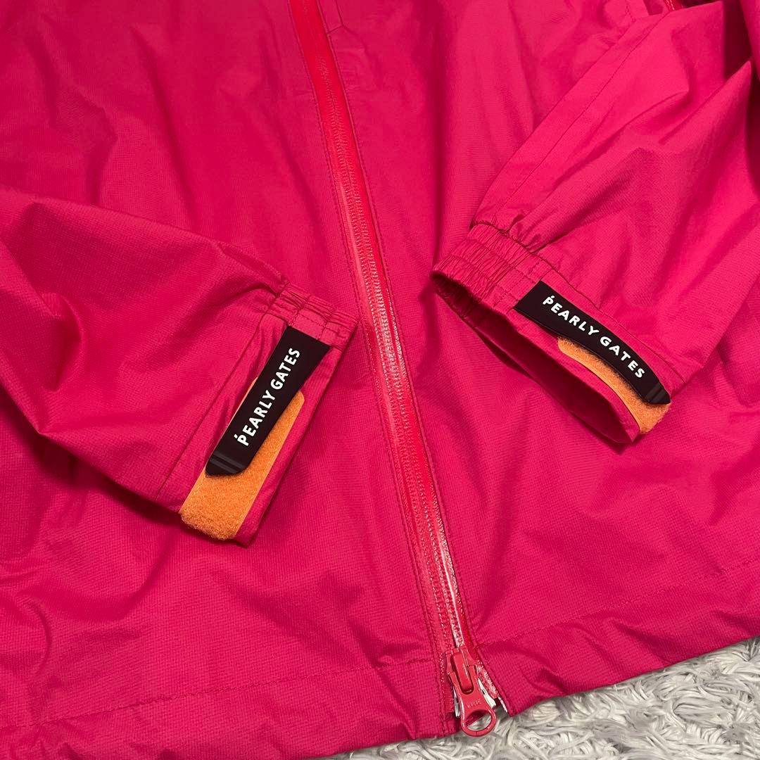 新品タグ付　パーリーゲイツ 4way レインジャケット AQUAX 撥水防水透湿