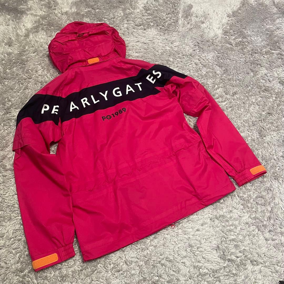 新品タグ付　パーリーゲイツ 4way レインジャケット AQUAX 撥水防水透湿