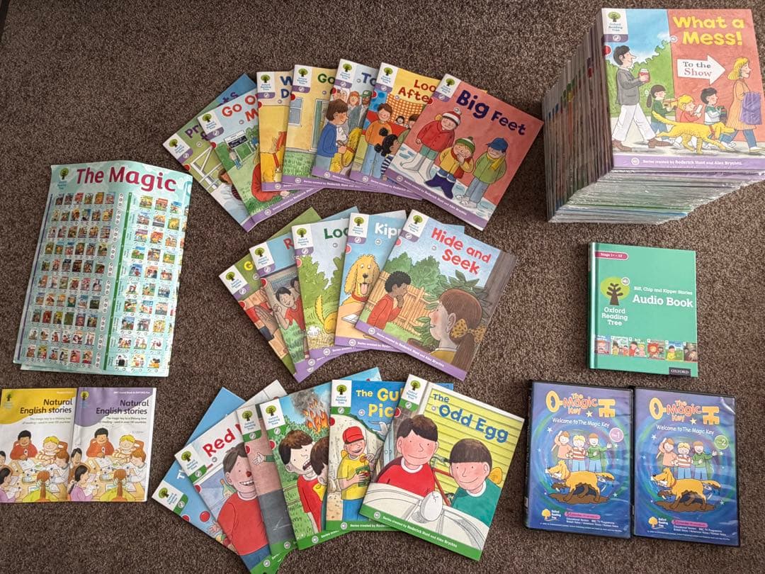 ORT【韓国版】　サウンドブック 132冊 Stage1+〜3