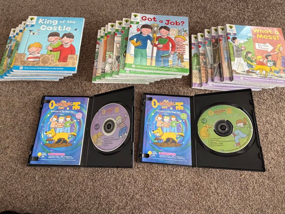 ORT【韓国版】　サウンドブック 132冊 Stage1+〜3