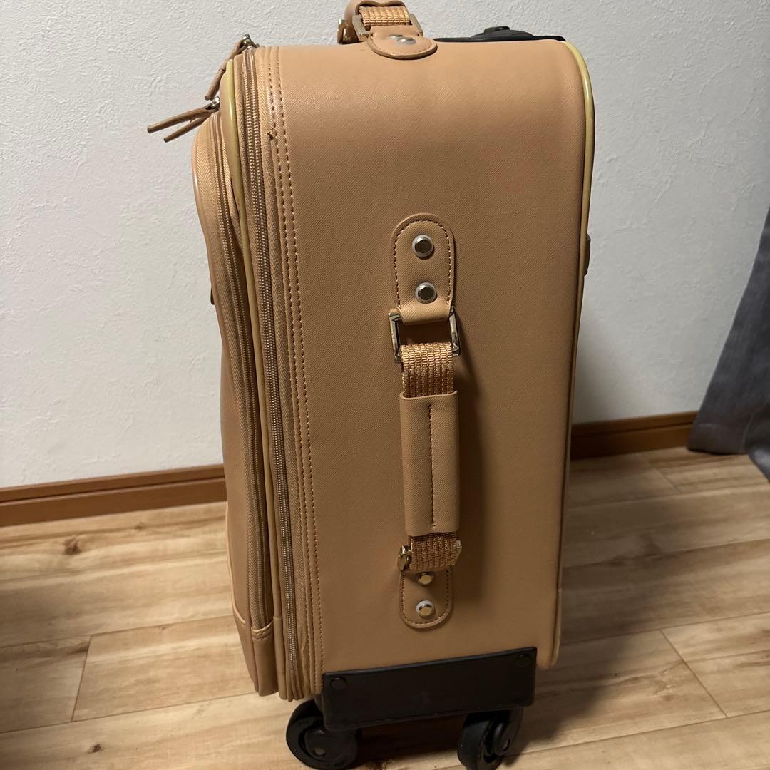 SWANY ベージュ キャリーバッグ4輪　美品寄り　最安値