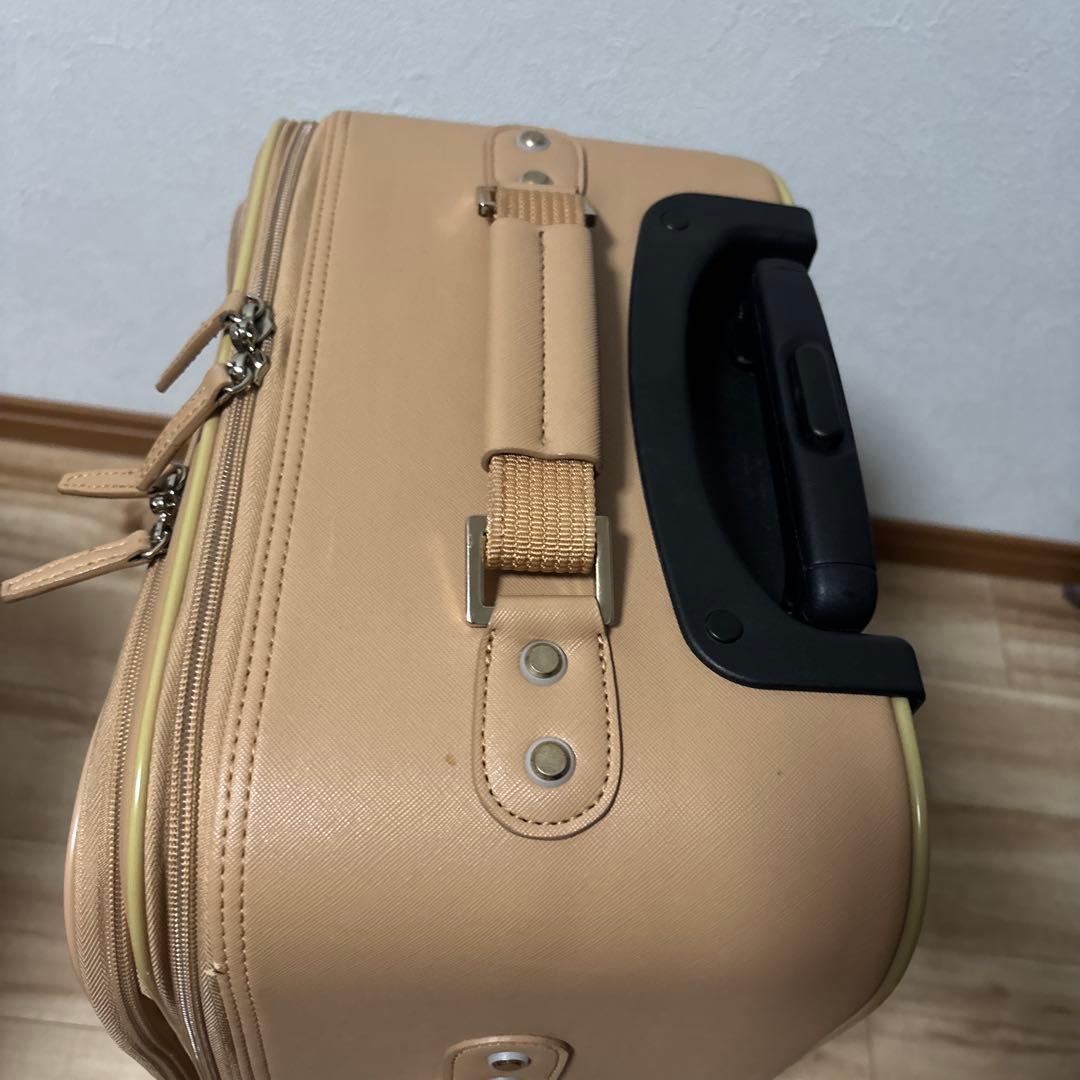 SWANY ベージュ キャリーバッグ4輪　美品寄り　最安値