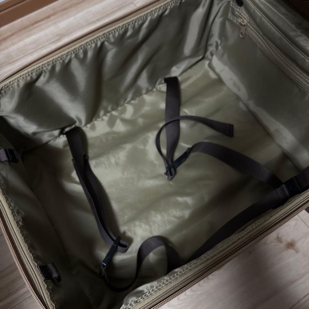 SWANY ベージュ キャリーバッグ4輪　美品寄り　最安値