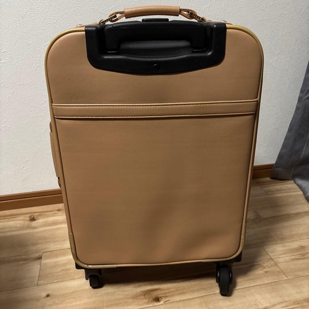 SWANY ベージュ キャリーバッグ4輪　美品寄り　最安値