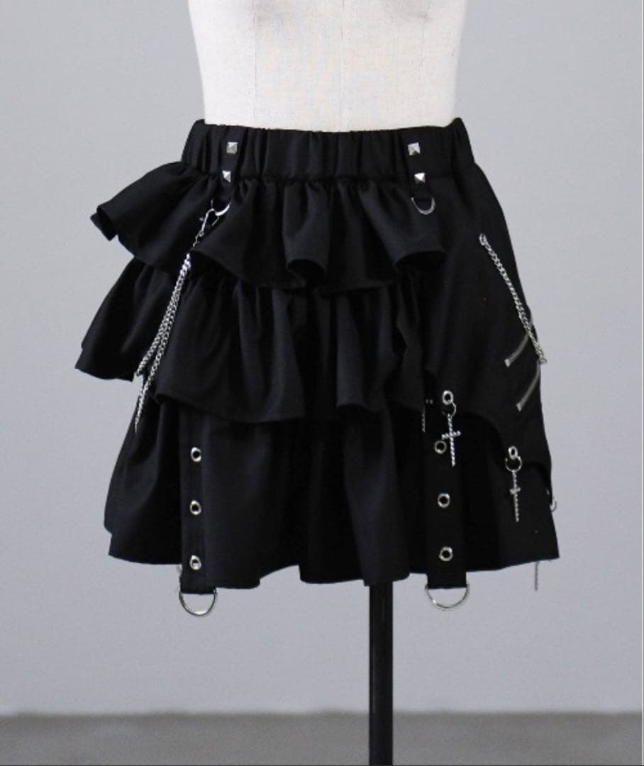 『REFLEM/レフレム』フリルティアードスカート