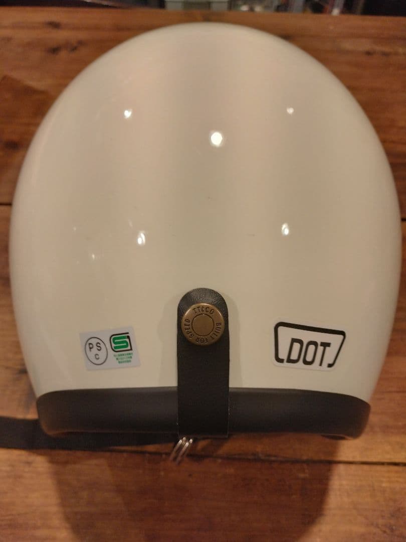 tt＆coスーパーマグナム ジェットヘルメット　アイボリー