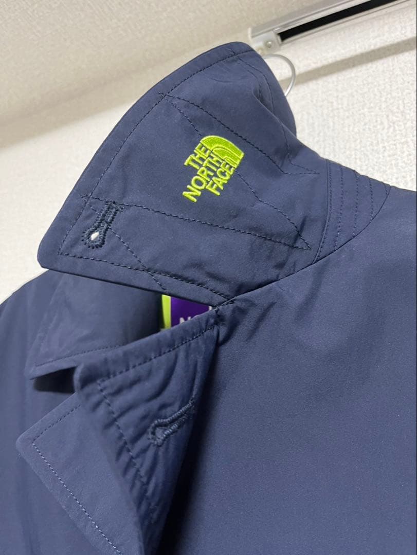 ザノースフェイスパープルレーベル　ビーム別注 ステンカラーコート【男女兼用】