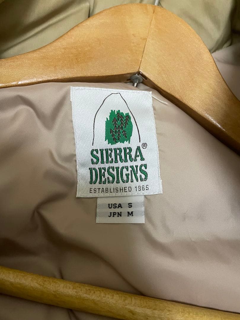 SIERRA DESIGNS ジップダウンベスト　JPNサイズM