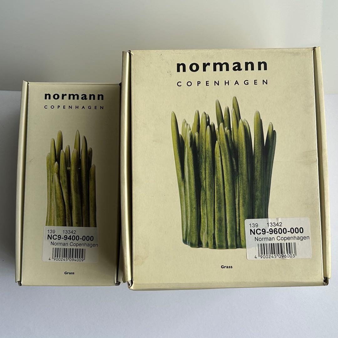 ノーマンコペンハーゲン　グラスベース　SとL