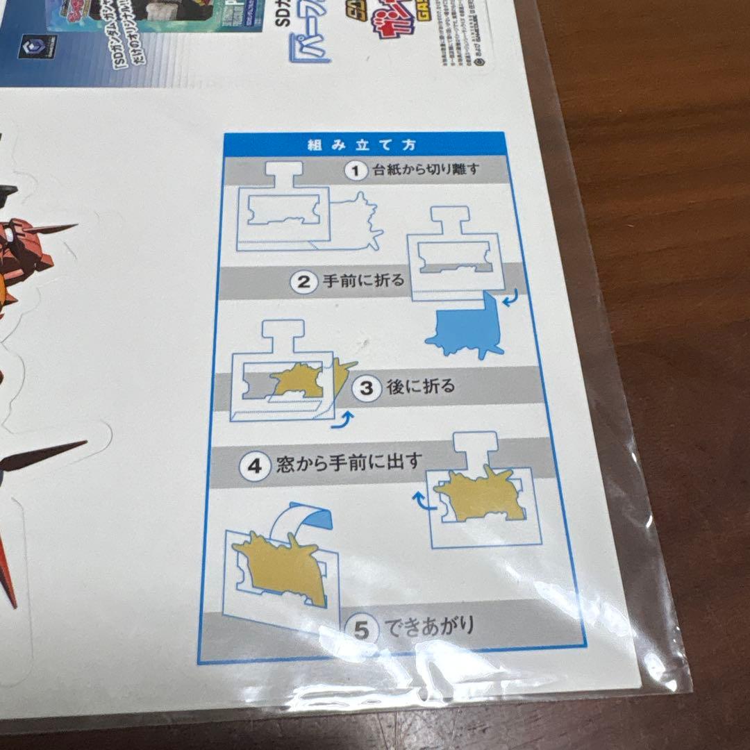 ゲームキューブ　ガシャポンウォーズ　販促　ポップ　カットアウト　非売品　ガンダム