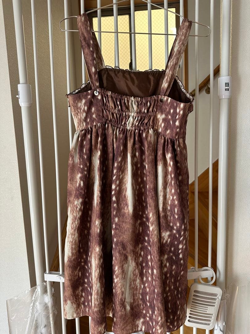 Emily temple cute 鹿柄　fawn fur jsk