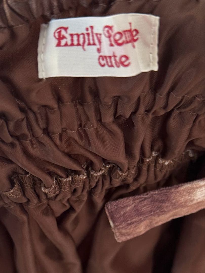 Emily temple cute 鹿柄　fawn fur jsk