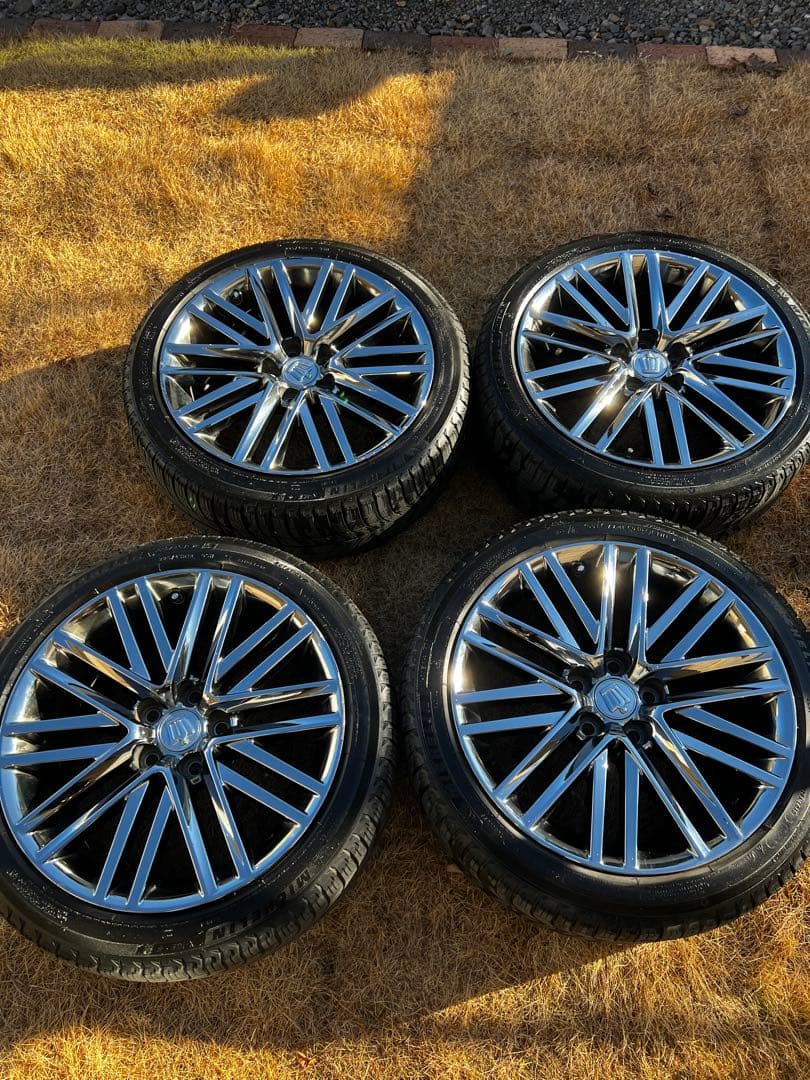 210クラウン スパッタリング ホイール スタッドレス