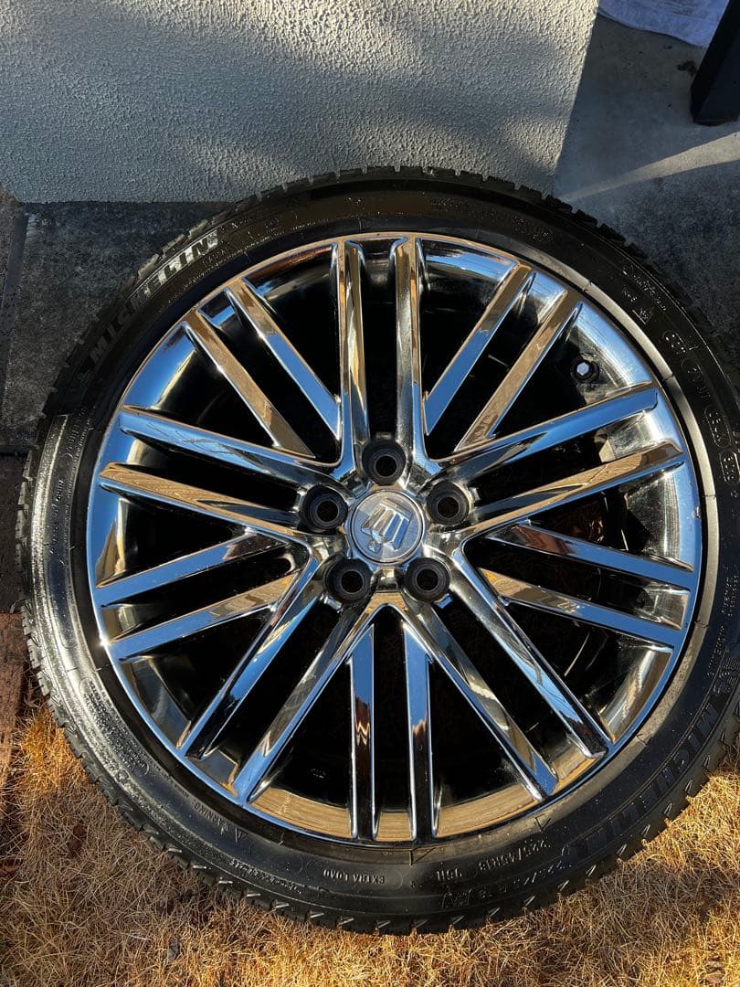 210クラウン スパッタリング ホイール スタッドレス