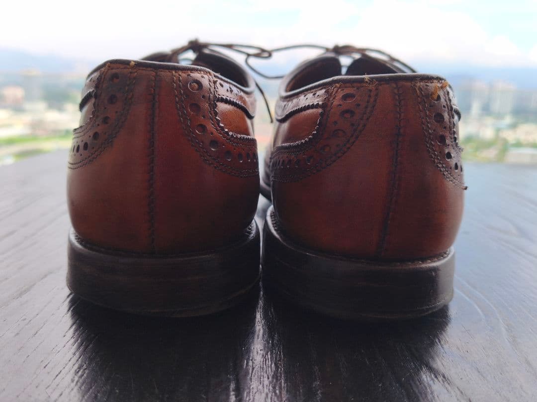 Allen Edmonds McAllister 9H Wチップ Alden