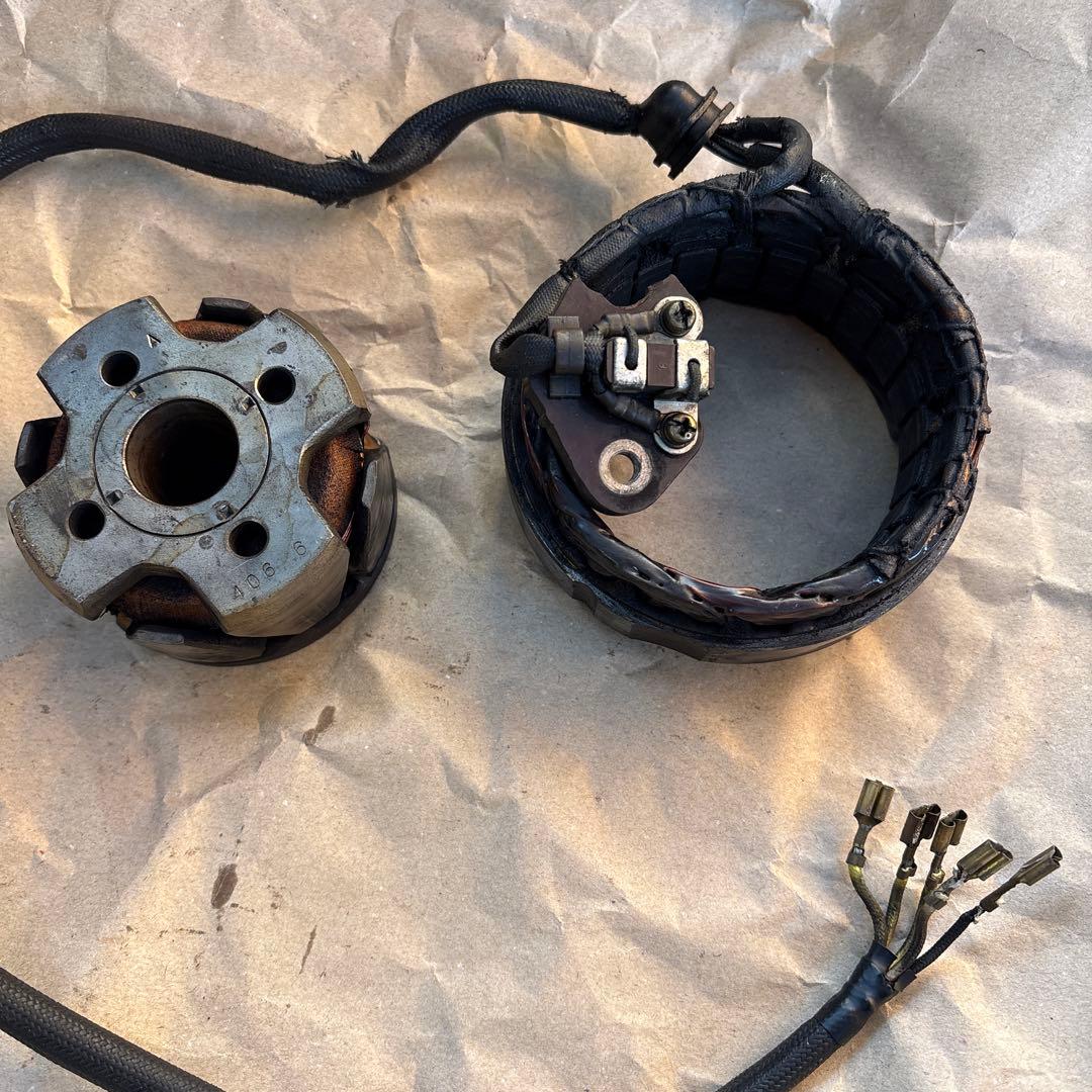 CBR400F CBX400F ステーターコイル ジェネレーターコイル ダイナモ