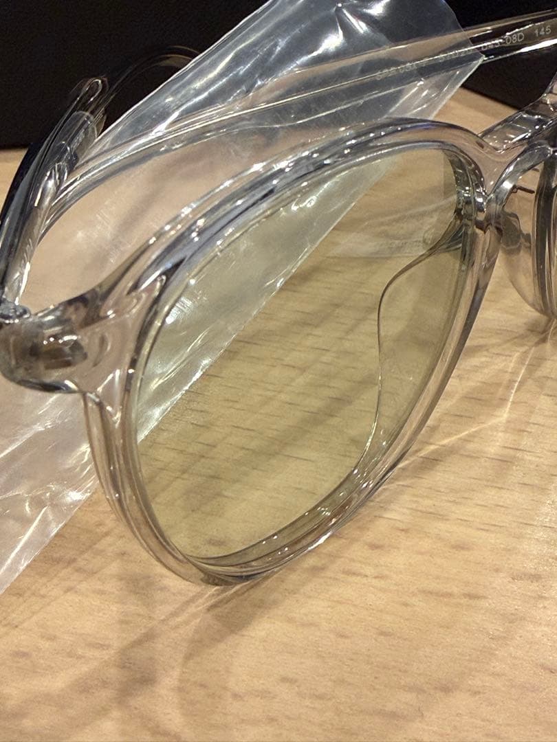 PRADA プラダ サングラス SPR05X-F イエローグリーン×クリア