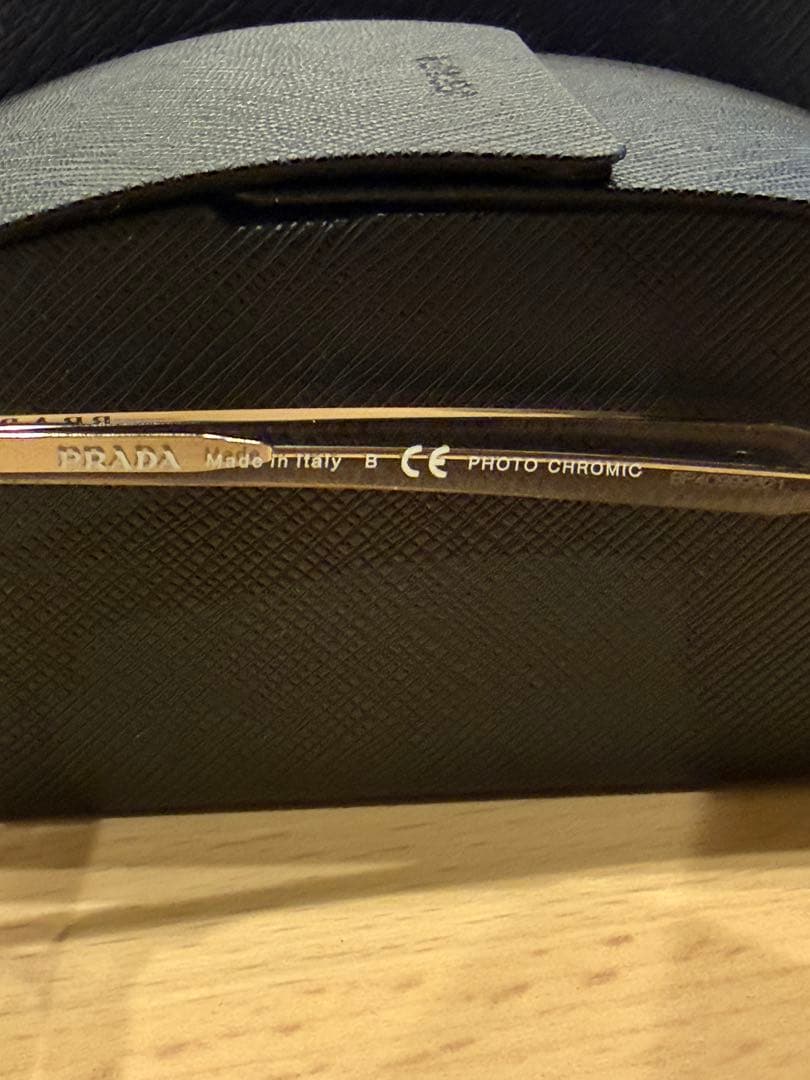 PRADA プラダ サングラス SPR05X-F イエローグリーン×クリア