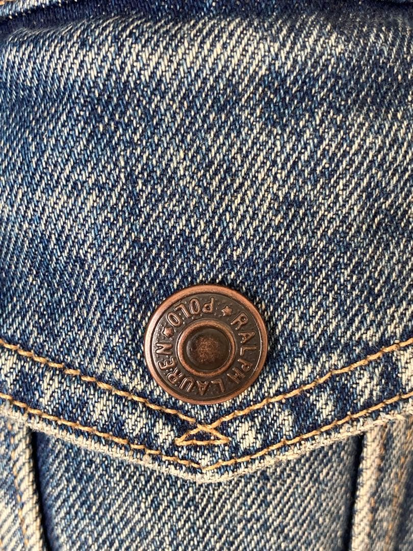 ポロラルフローレン　裏ボア　デニムジャケット トラッカージャケット　正規品