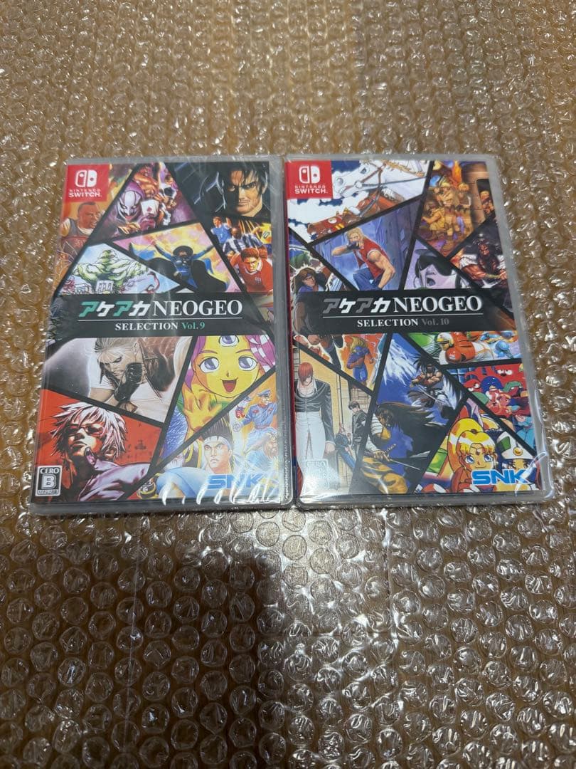 NEOGEO SELECTION Vol.9 & Vol.10セット　新品未開封