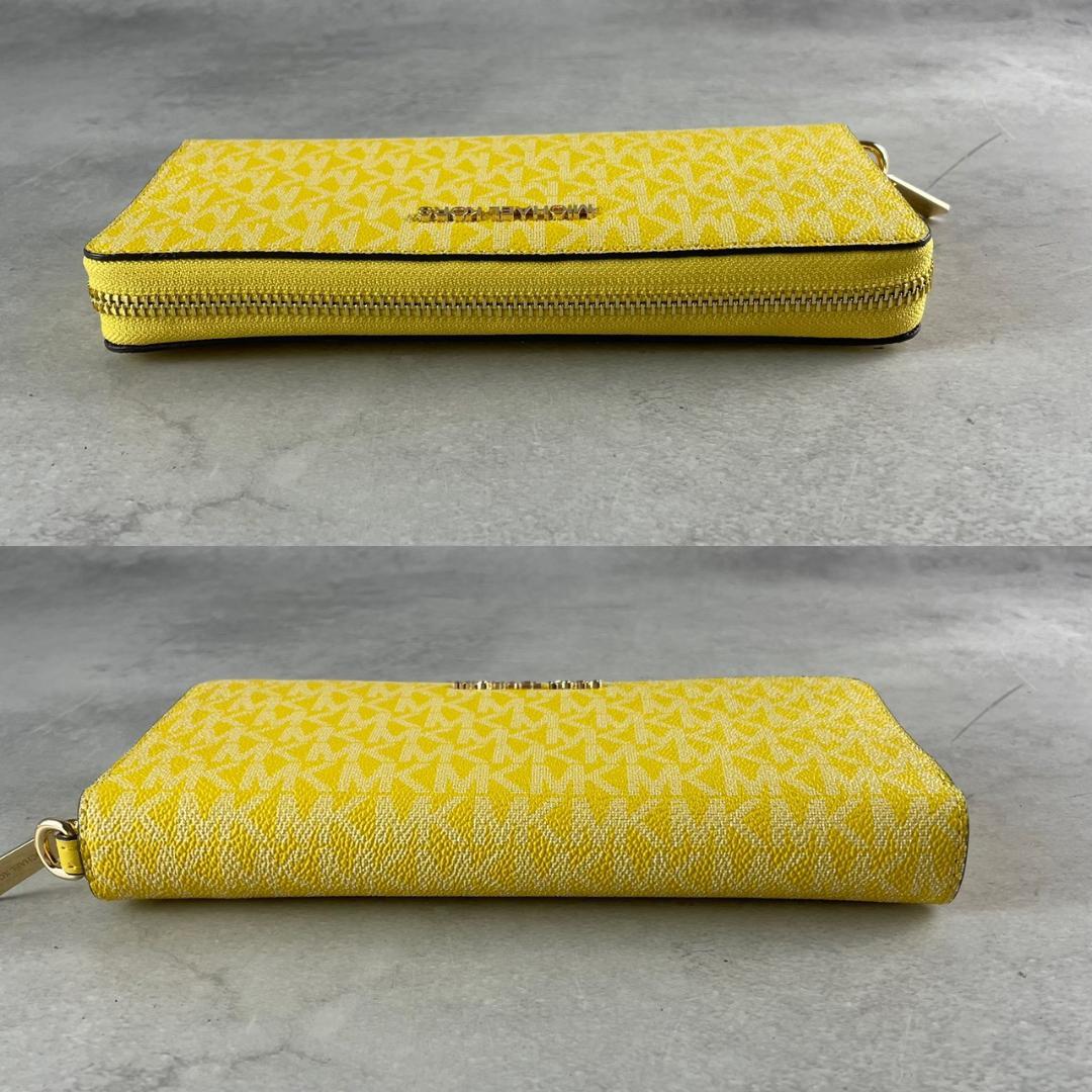 【未使用美品⭐︎】マイケルコース 金運上昇！！イエロー 黄色長財布