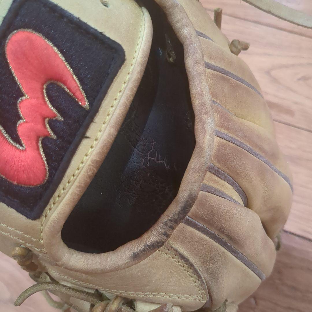 1日限定値引き　軟式用 野球グローブ 内野手　ジームス