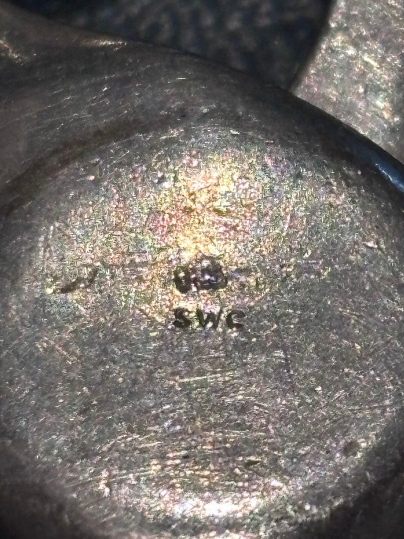 SWCフローラルボールウォレットチェーン 925 182.5g 百合 希少