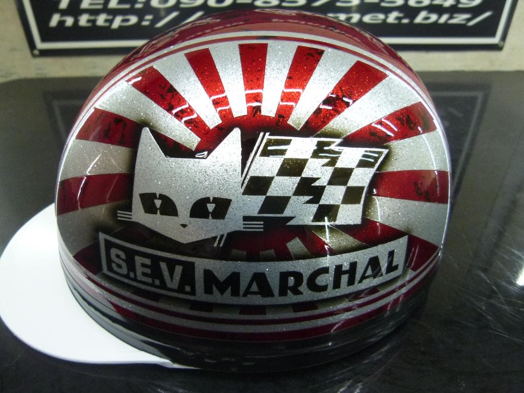 送料込！カスタムコルク半　マーシャル日章　最安値110