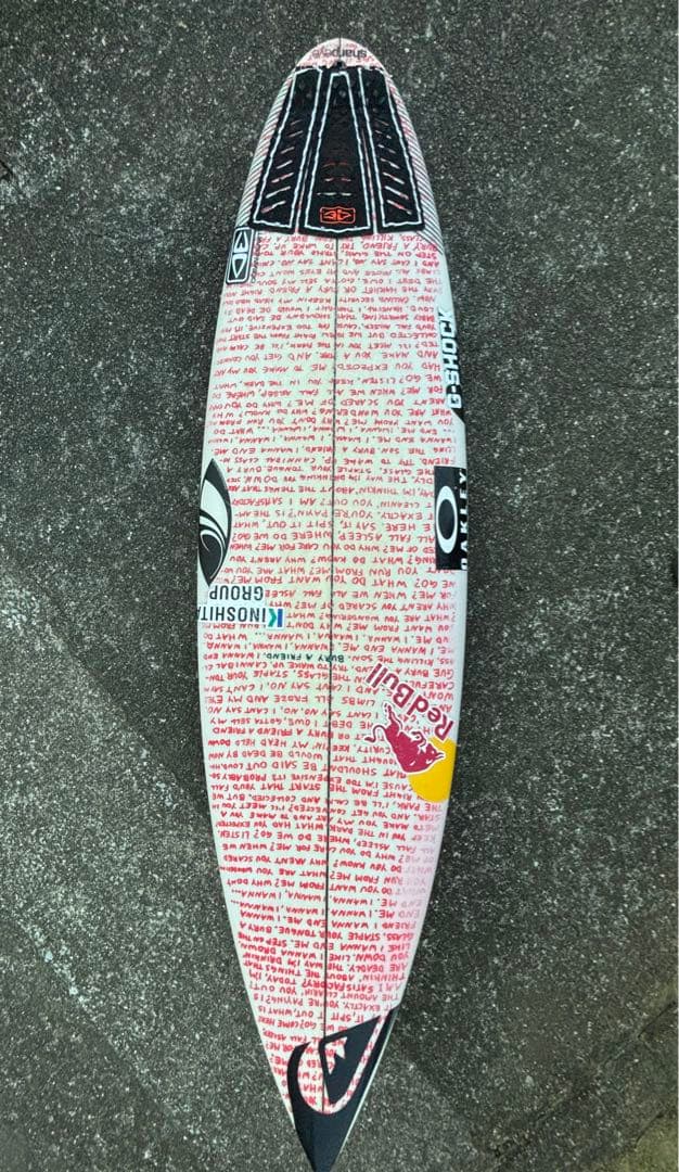 カノア五十嵐　本人直筆ペイント&使用　シャープアイサーフボード