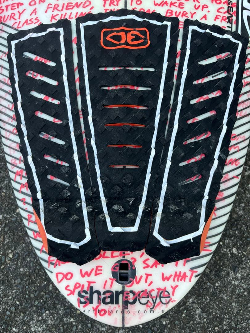 カノア五十嵐　本人直筆ペイント&使用　シャープアイサーフボード