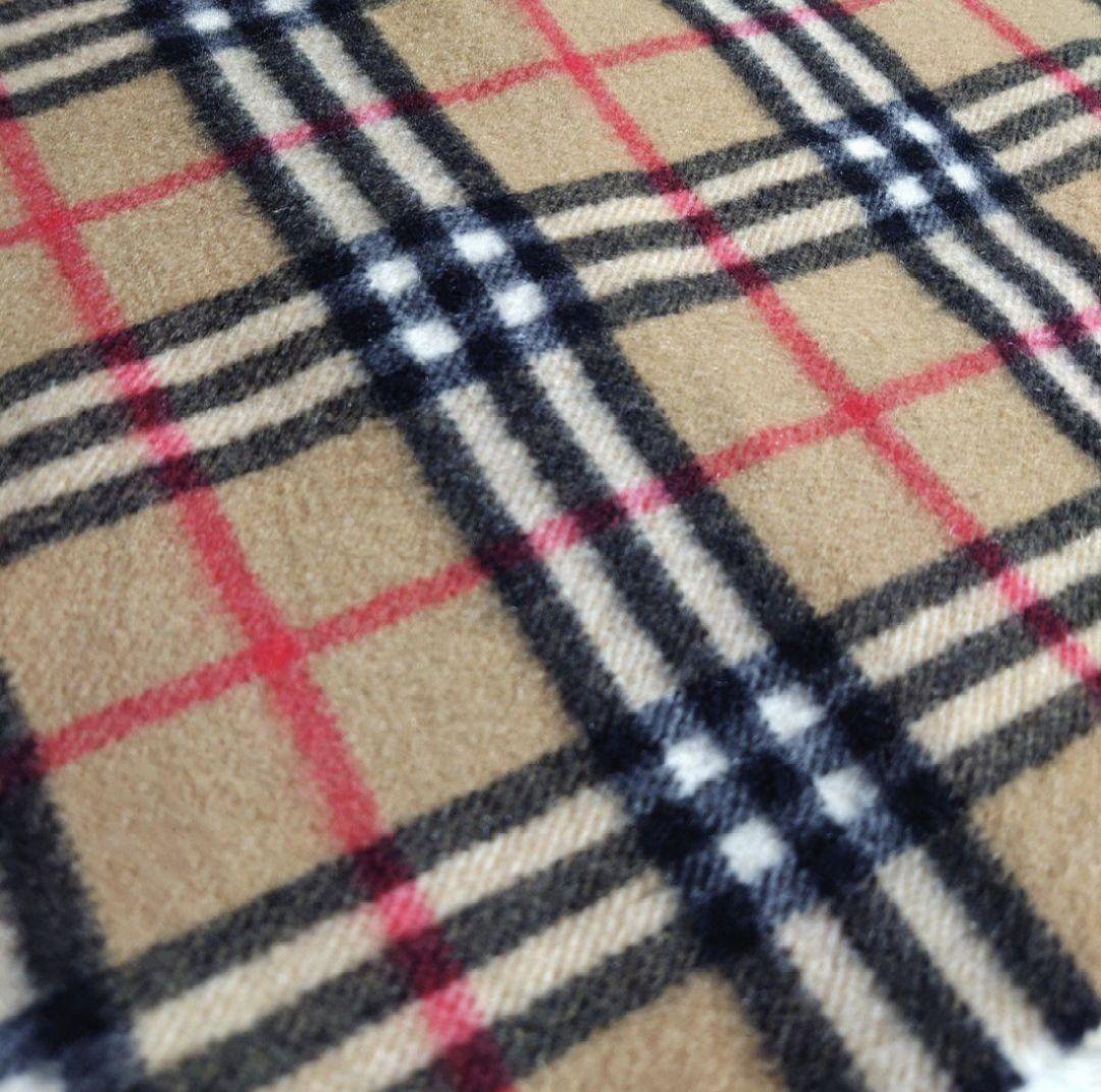 BURBERRY LONDON カシミヤ100% マフラー ノバチェック 英国製