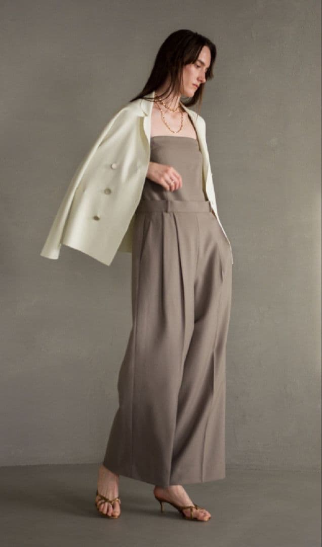 専用【新品】ドライウールトロピカルジャケット&ベアコンビネゾン　カーキ