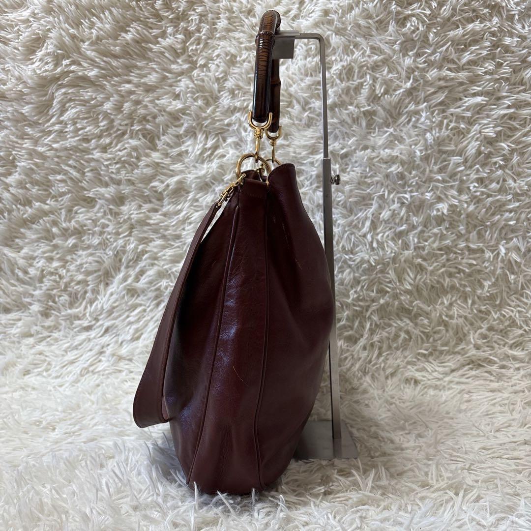 GUCCI BAMBOO グッチバンブー　2WAY ショルダーバッグ