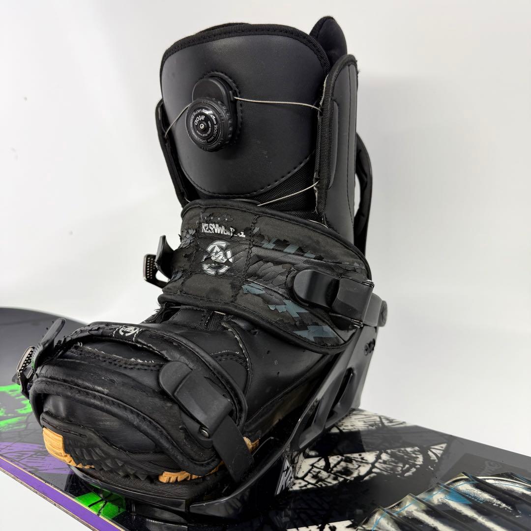SALOMON サロモン 152cm メンズ スノーボード バイン 3点セット