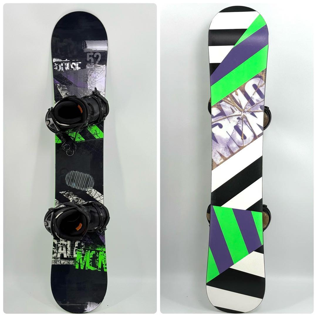 SALOMON サロモン 152cm メンズ スノーボード バイン 3点セット