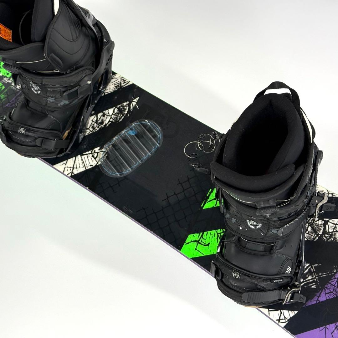 SALOMON サロモン 152cm メンズ スノーボード バイン 3点セット