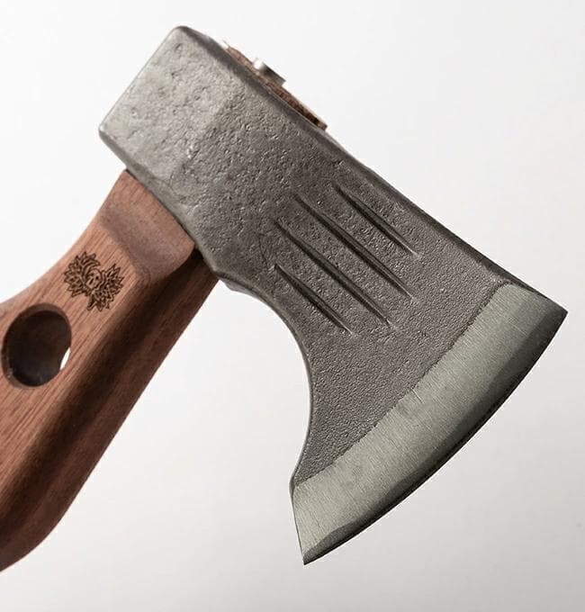 新品 BALLISTICS ドリルド ハンド アックス ウォールナット