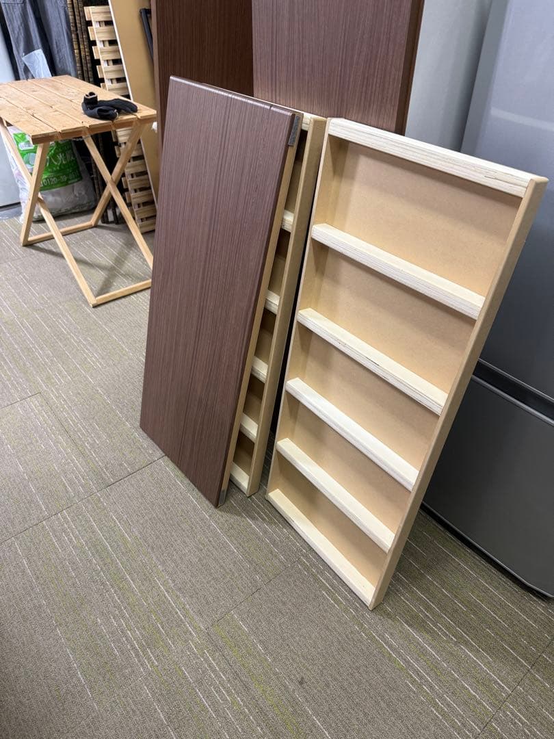 【美品】ニトリ　シングルベッドフレーム　ジオ チェスト40J MBR 板下収納