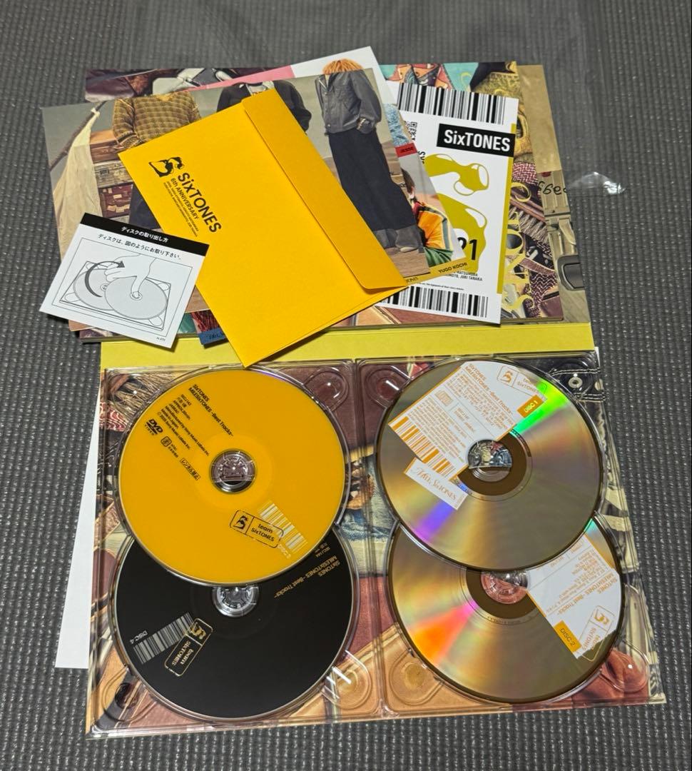 SixTONES MILESixTONES 3形態セット 特典あり DVD版