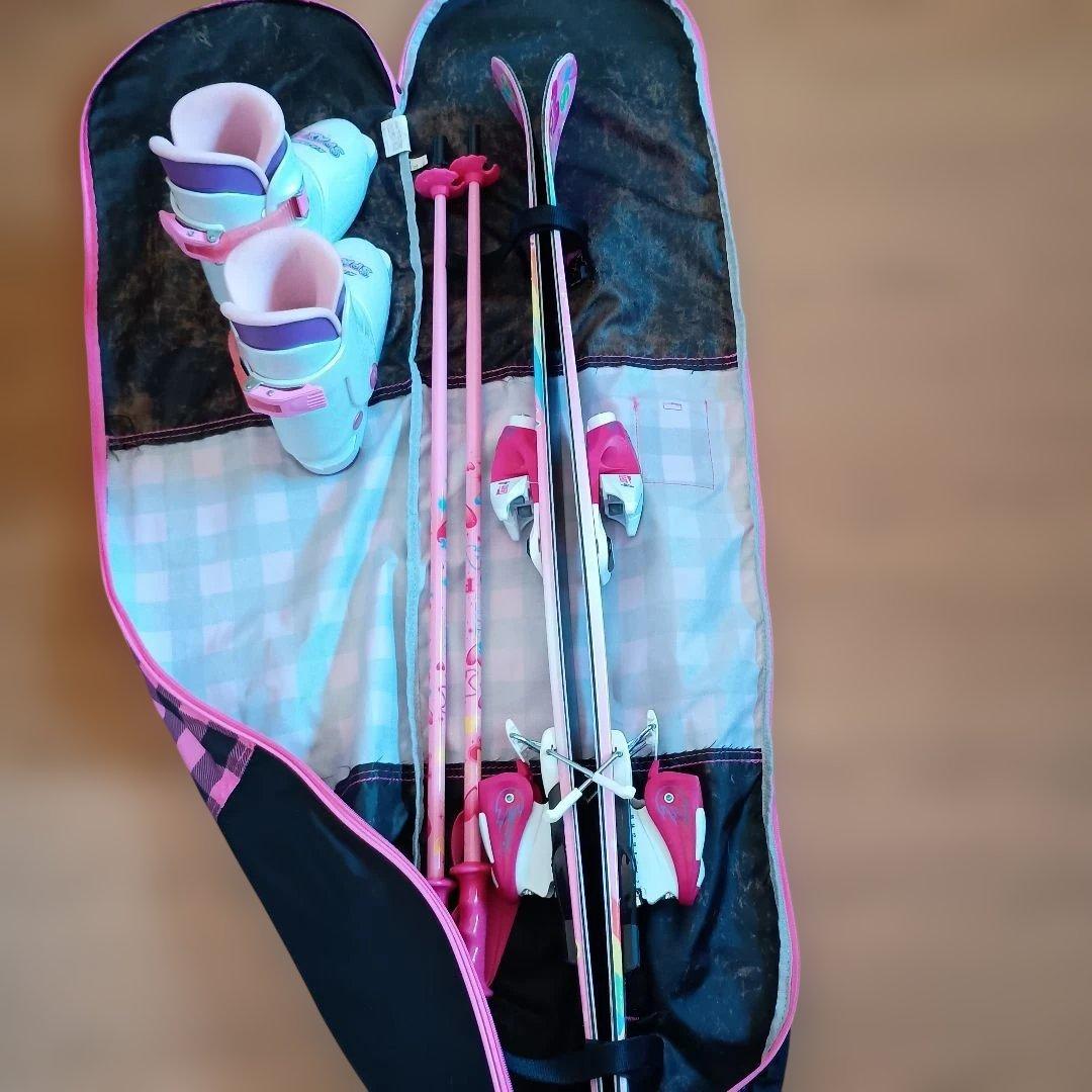 スキー4点セット 板 106 ブーツ19cm