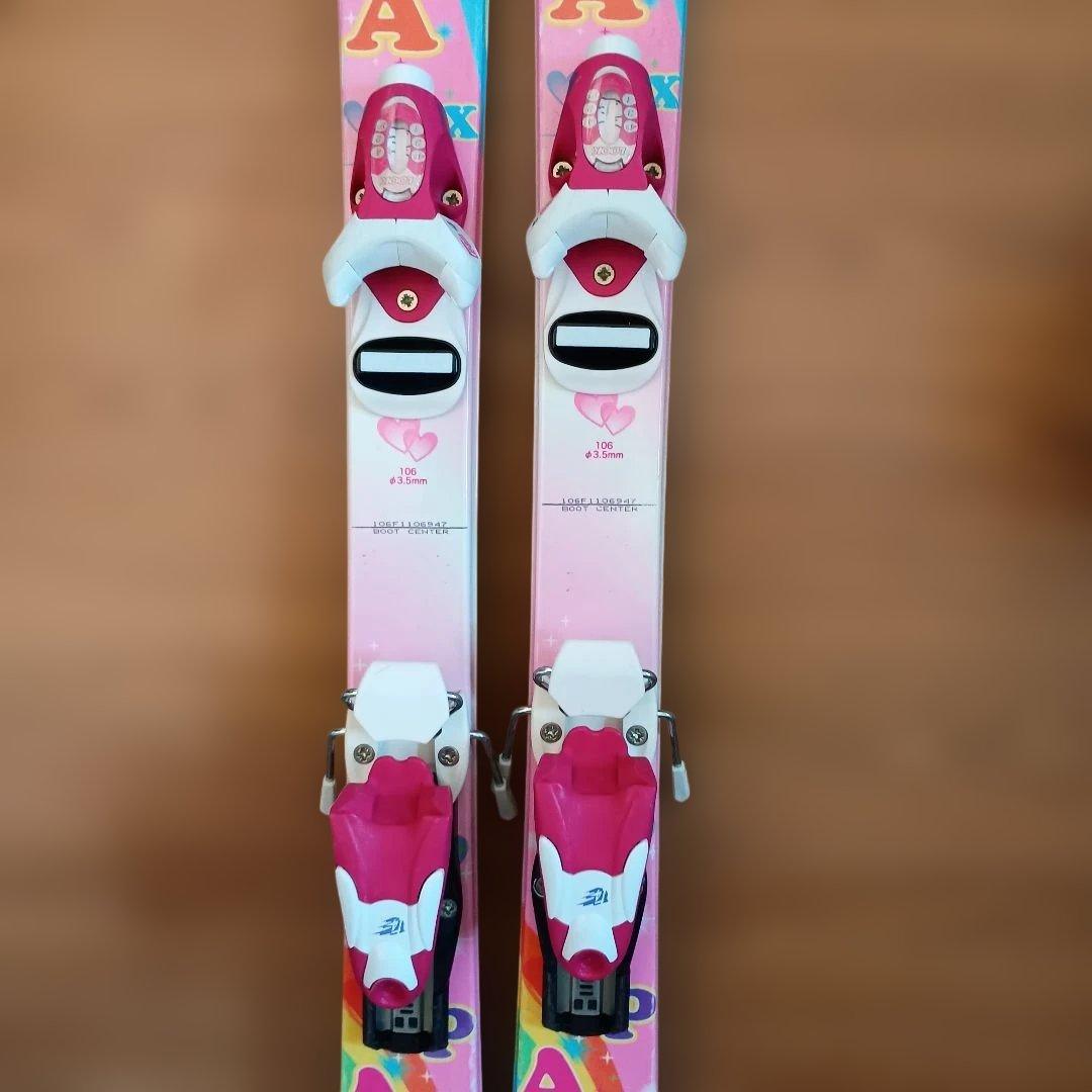 スキー4点セット 板 106 ブーツ19cm