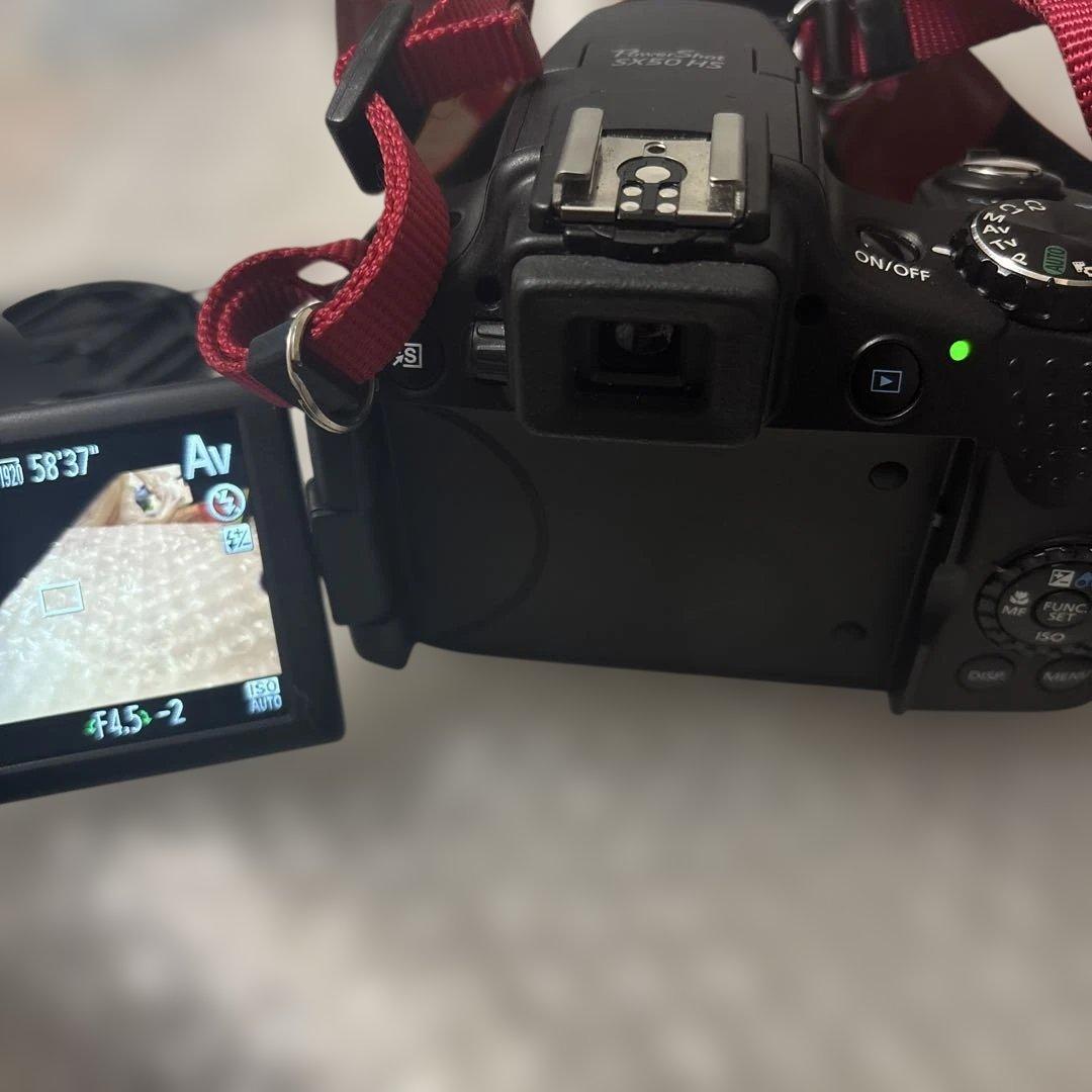 Canon/キャノン/PowerShot SX50HS/デジタルカメラ/ブラック