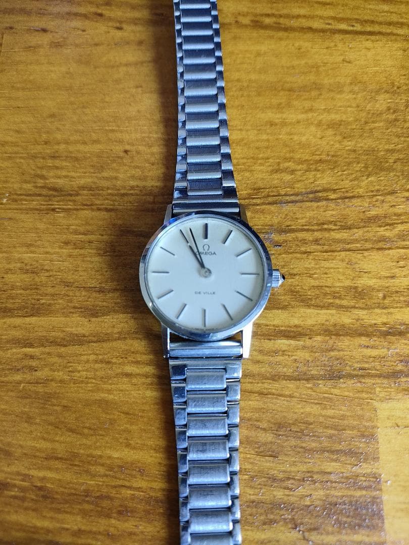 オメガ DE VILLE レディース腕時計（手巻き手動式）美品中古