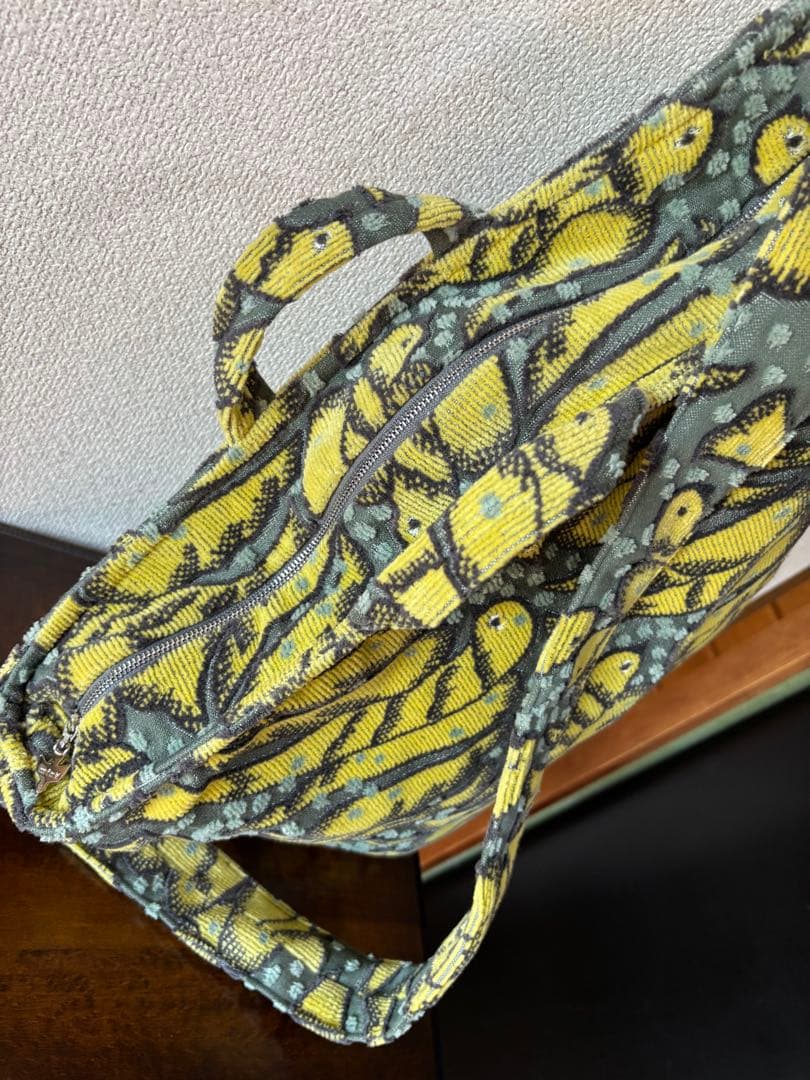 ミナペルホネン　wind bird ショルダーバッグ　Lサイズ　yellow