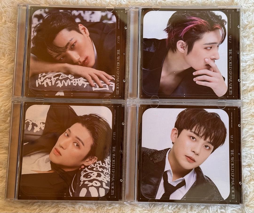 ATEEZ アチズ PARADIGM 個別盤CD・タワレコ特典トレカ【コンプ】