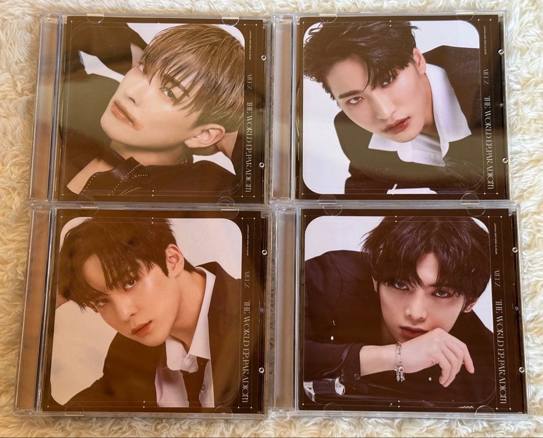 ATEEZ アチズ PARADIGM 個別盤CD・タワレコ特典トレカ【コンプ】