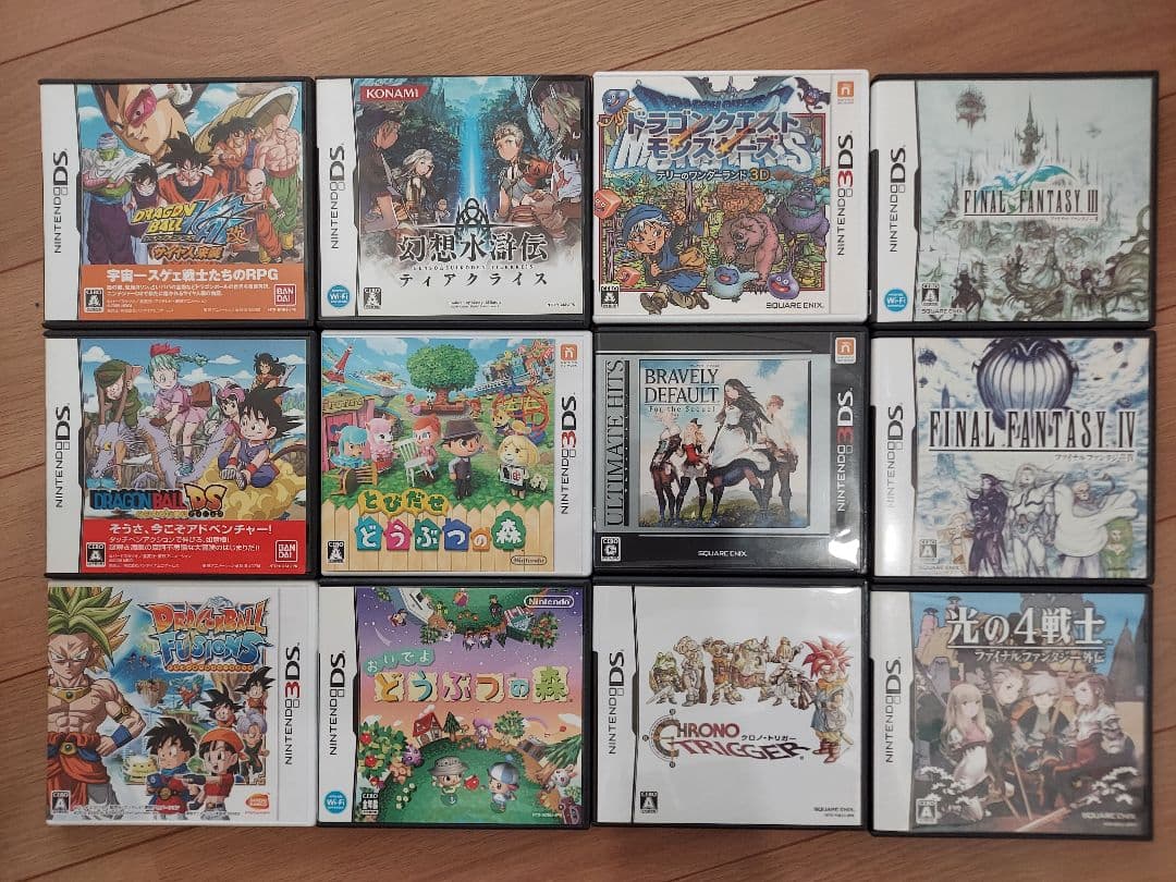 3DS、DS Lite本体、ソフト21本