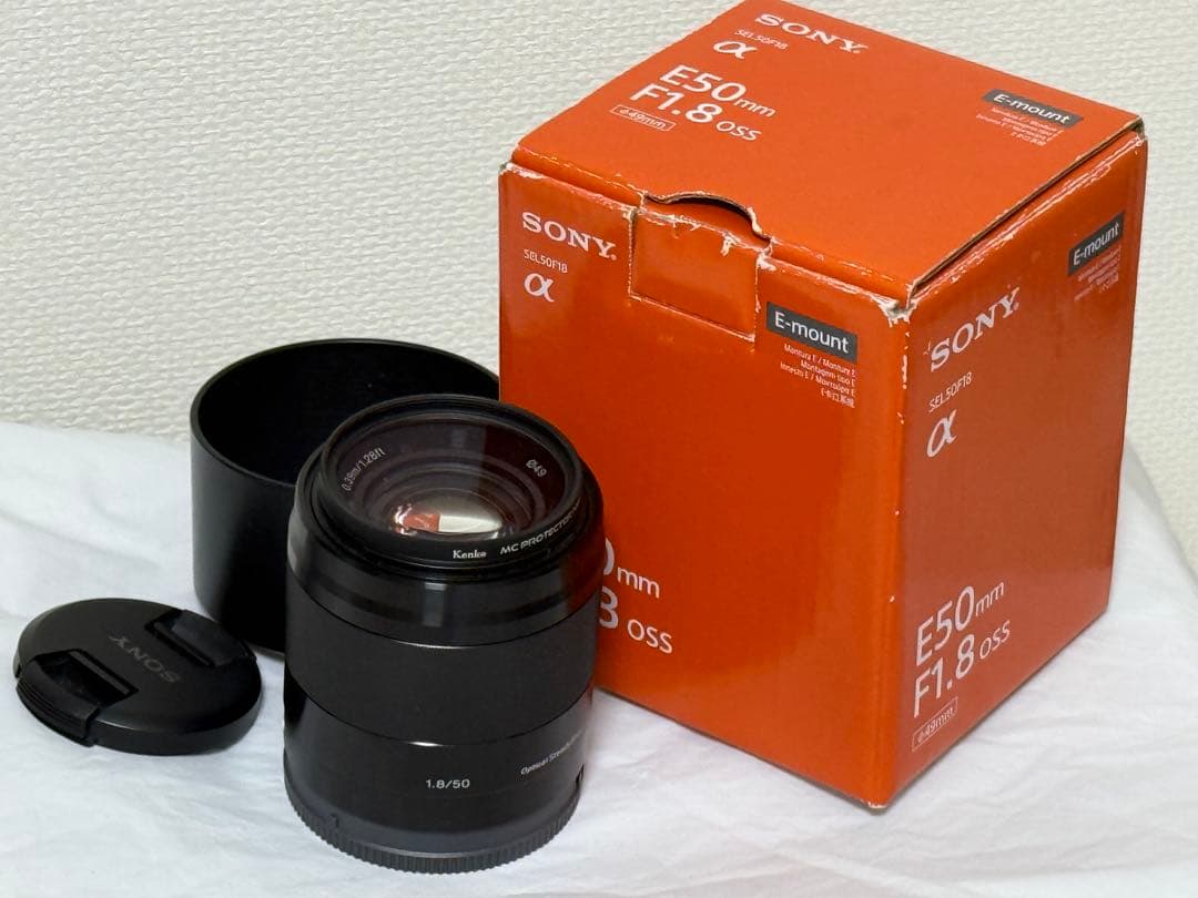 SONY Eマウントレンズ 50mm F1.8 OSS