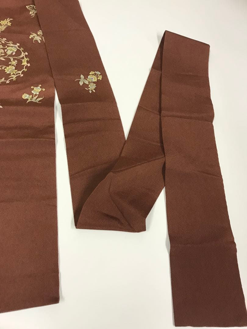 縮緬　名古屋帯