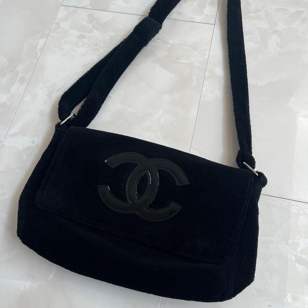 シャネル CHANEL ショルダーバッグ CCロゴ マーク パイル ノベルティ